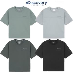 디스커버리키즈 DKTR76053 키즈 프레시벤트 경량 우븐 소매 포켓 트레이닝 반팔 티셔츠