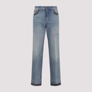 발렌티노 가라바니 데님 팬츠 6B0DD19X94V 558 MEDIUM BLUE