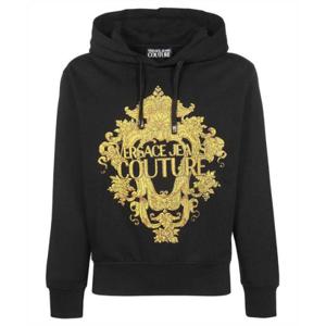 베르사체 후드 티셔츠 73GAIP0273UP306 Black
