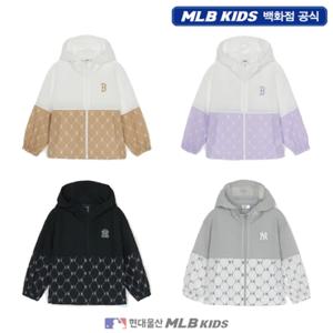 [MLB키즈US] (7AWJMD653) 다이아 모노그램 경량 바람막이 아동바람막이 키즈바람막이