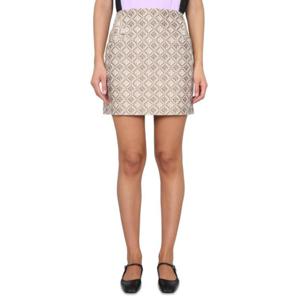 마린세르 숏 스커트 S098SS23W WOTCO001909 Beige