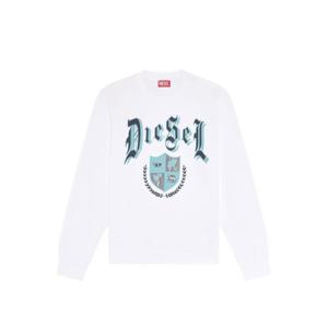 디젤 긴팔 티셔츠 A110530HAYT100 White