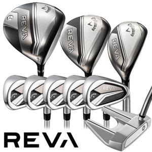 캘러웨이 레바 여성용 풀세트 9개 2025년(클럽만/블랙) AS보증 REVA FULLSET