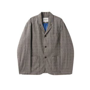 브롬톤런던 P252MJK482 남성 RIDING CHEQUERED JACKET 체크 자켓