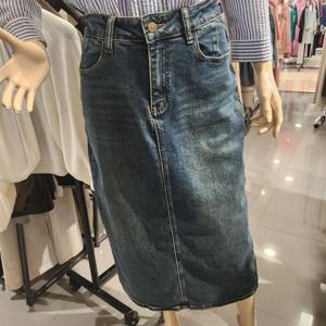 [BCBG] 올앤썬드리 여름25 인디고 데님 ㅅ커트 A5M4I296 올앤썬드리 여름25 인디고 데님 스커트 A5M4I296