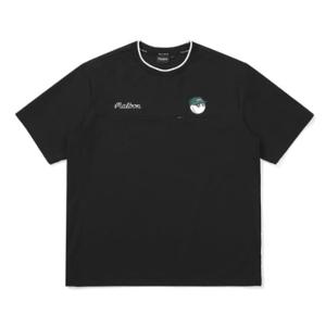 말본골프반팔티 KQJ M5221PPI44BLK 넥 티핑 포인트 반팔 피스테 BLACK