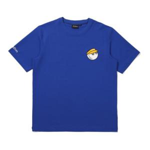 말본골프반팔티 KQJ M5221PRS41BLU 르 클럽 두 라운드 티셔츠 BLUE