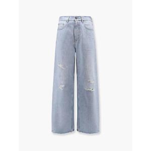 GOLDEN GOOSE DELUXE BRAND Morgan Wide Leg Jeans with Stars iconic detail GMP02083P001850