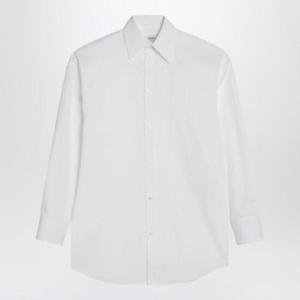 SAINT LAURENT White pinstripe shirt in cotton 835517Y3D30/Q_YSL-9601