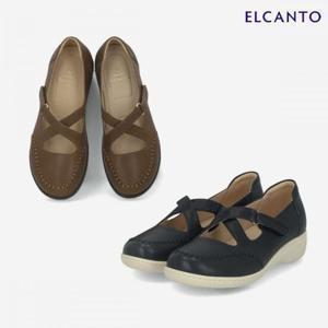 엘칸토  (LCWC11U513) 여성 염소가죽 컴포트 캐주얼화 3.5cm