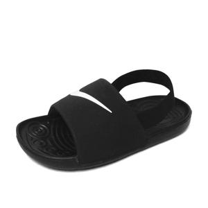 나이키 키즈 카와 샌들 슬리퍼 블랙 BV1094-001