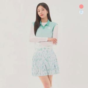 [와이드앵글] CO 에어홀 경량 잔플리츠 큐롯 L_WWM25Q72
