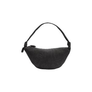 르메르 엑스트라 라지 헤비 코튼 캔버스 크루아상 백 애쉬 블랙 BG0150-LF1400-983