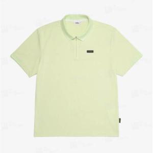 내셔널지오그래픽 G라인 스트레치 기본핏 카라 반팔 티셔츠 N232MPL250