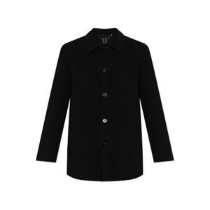 Burberry 긴팔 버튼 코트 8095814C1307 BLACKSNUGIPCHECK TP934873567