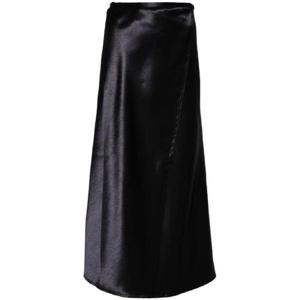 25 SS 포르테포르테 랩 새틴 미디 스커트 13276MYSKIRT TP432181514
