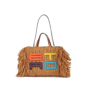 25 SS 에트로 로고 자수 우븐 토트 백 1N8959014 TP432280974