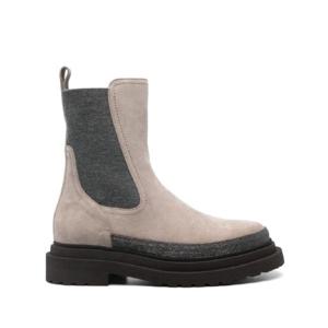 25 SS Brunello Cucinelli 스웨이드 첼시 부츠 MZSFG2745C5859 TP432285338