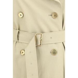 BURBERRY Castleford Trench Coat with Archive Check collar 8111157_C2981