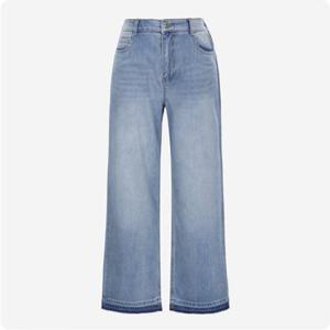 [써스데이아일랜드](T254MJE237W)샌드워싱 스트레이트 데님