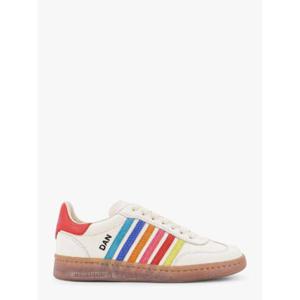 DSQUARED2 Boxer Dsquared2 Summer Lovers leather sneakers with multicolor stripes SNW029825107622