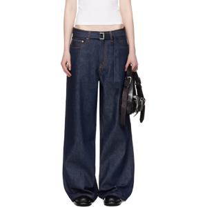 25 SS 사카이 여성 인디고 블루 Levis 데님 진 252445F069001
