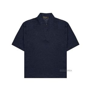 [로로피아나] SS25 여성 리넨 폴로 티셔츠 FAO3309 W000