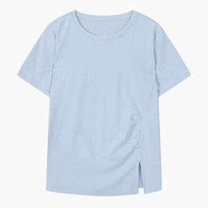 [신디]소로나 슬럽 셔링 반팔티 CDRP25405