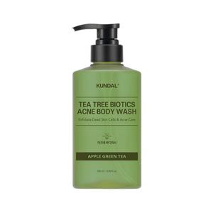 쿤달 티트리 바이오틱스 아크네 바디워시 애플그린티 500ml x1개