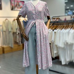[써스데이아일랜드]플라워 로브 원피스 t244mop247