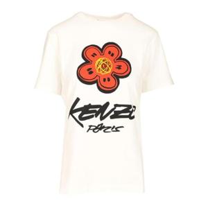 Kenzo 로고 프린트 크루넥 티셔츠 FF62TS3564SG 02 TP942033180