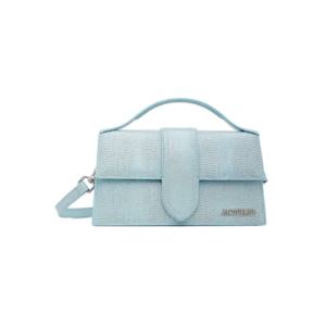 쟈크뮈스 숄더백 블루 미디엄 라 크루아제르 더 치키토 숄더백 251553F048091