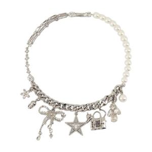 마크제이콥스 목걸이 팬던트 2R4JNC001J27 040 silver