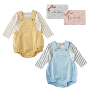M밍크뮤D (쌍둥이선물)25SS 멀티티셔츠SET바디슈트(2벌세트) (351146040201)