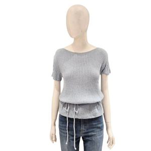 [에이비에프지]보트넥 골지 반팔 니트 ADZ2ZW36F