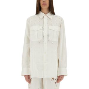 마린세르 블라우스 셔츠 USI022A UWOV0045WH20 WHITE