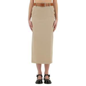 모스키노 스커트 01040517 0020 BEIGE