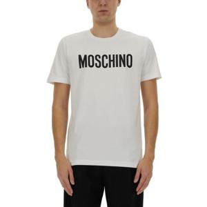 모스키노 반팔 티셔츠 07200241 1001 WHITE