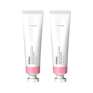 쿤달 시어버터 앤 마카다미아 퓨어 핸드크림 베이비파우더 50ml x2개