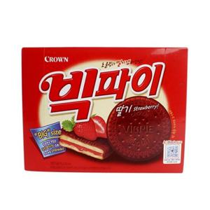 크라운 빅파이딸기 216g x2