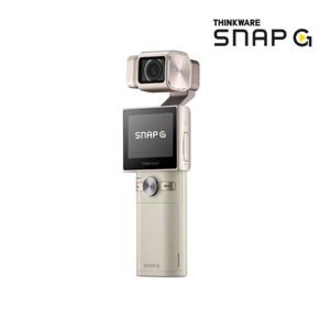 [팅크웨어] SnapG크리에이터PKG(크림스노우) 4K짐벌액션캠스냅지