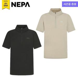 네파 7JD5401 공용 아이스 테크쉘 반팔 집업 티셔츠