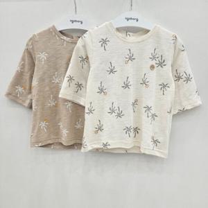 [아가방]티치팜트리칠부티셔츠(크림,베이지)01R351001