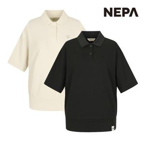 네파 여성 그린마인드 반팔 폴로 티셔츠 (루즈핏) 7J45260