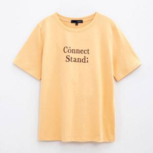 [HCONNECT] 여성 컬러플 레터링티셔츠(3022113109805_422)