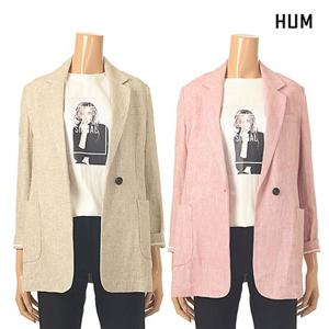 [HUM]여) 헤링본 린넨자켓(FHNECJV556M0