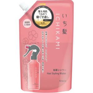 이치카미 헤어 & 스캘프 모이스처라이징 리스토어링, 재패니즈 허브 샤워 리필, 375mL