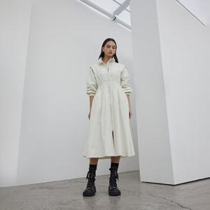 [에고이스트]셔링 포인트 하이넥 롱 플레어 JP(EQ1WC261)