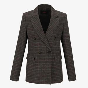 [숲]더블 브레스티드 체크 자켓 SAATJ34
