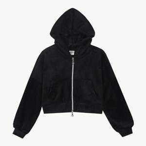 유솔 sh06 밍크 코듀로이 크랍 후드 집업1 ULJM24T51